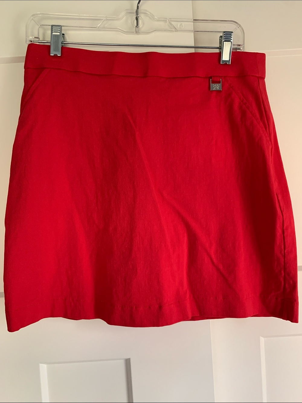 NEW {Rafaella} Red Women's Comfort Skort